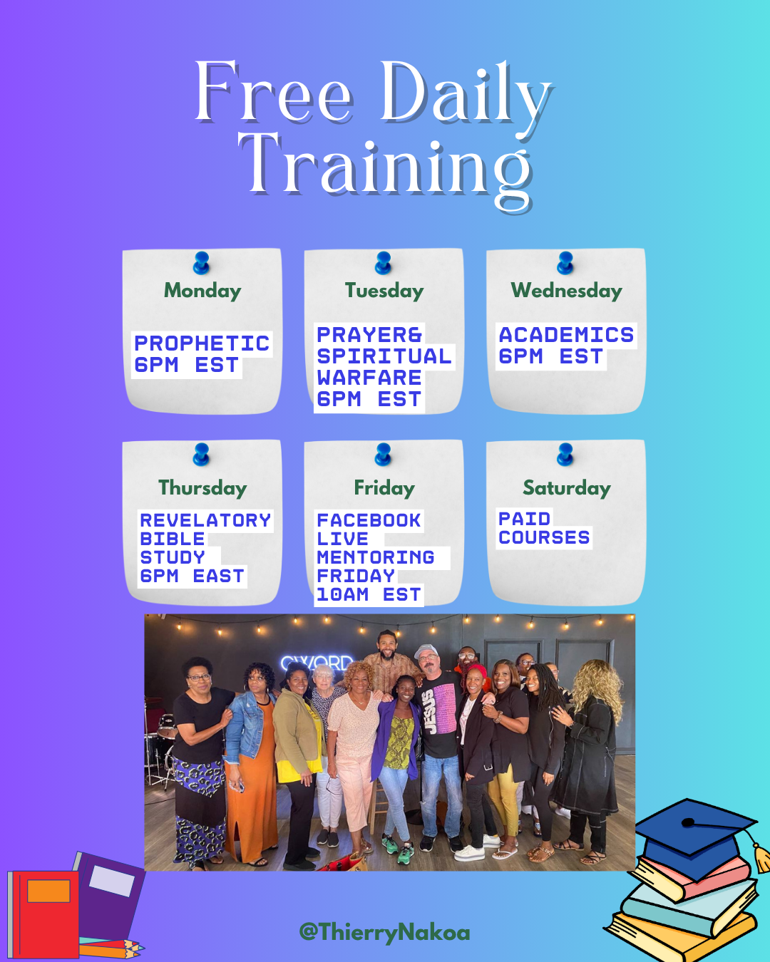 free daily schedule